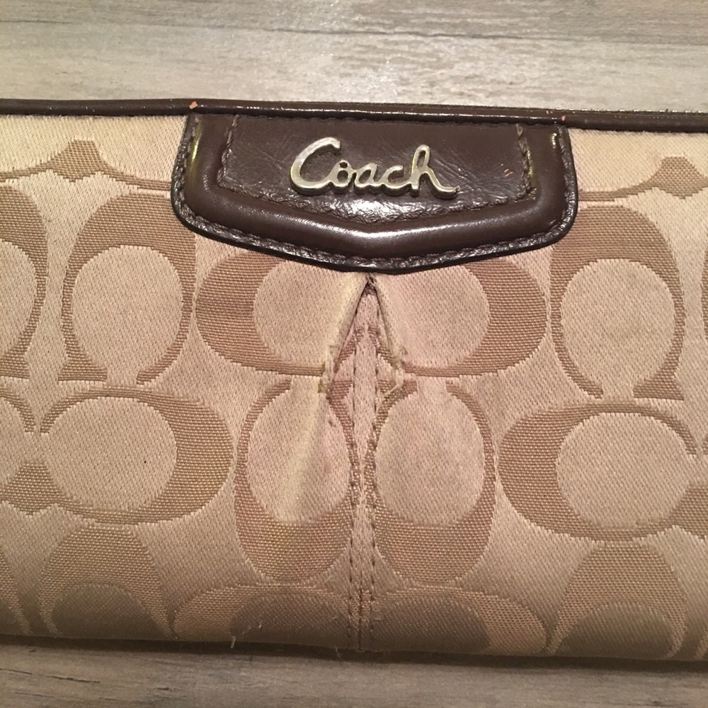 Coach zip wallet - Picture 4 of 5